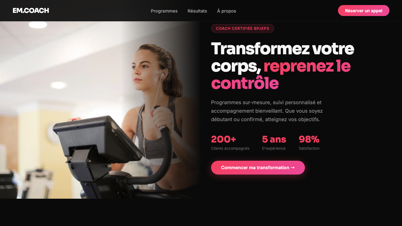 Elena Martin — Coach sportive